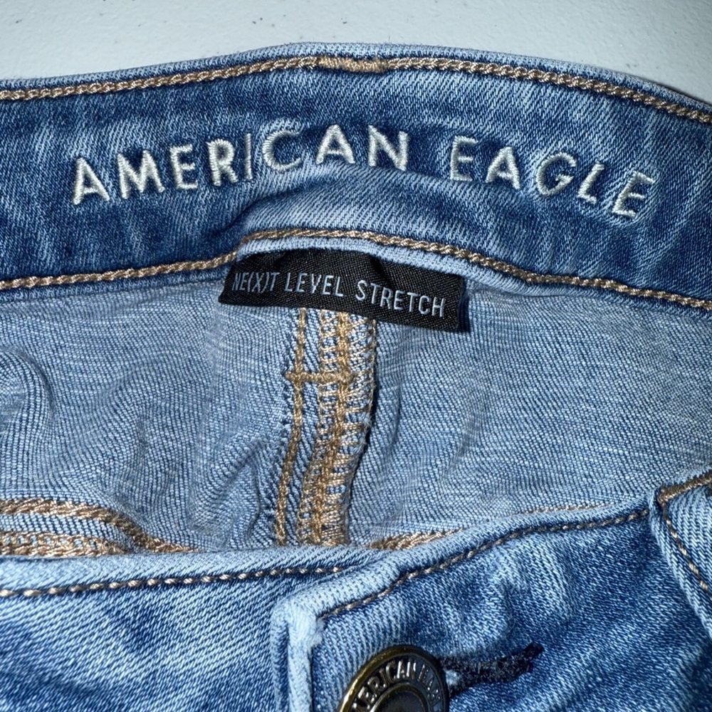 American Eagle Outfitters Medium Blue Jeggings - Picture 10 of 11